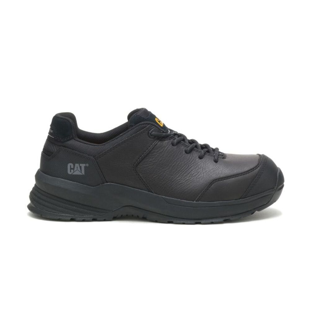 Caterpillar Mens Streamline 2.0 Composite Toe Black Shoes (NWT)